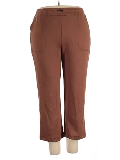Pre-owned Pinspark Casual Pants In Brown