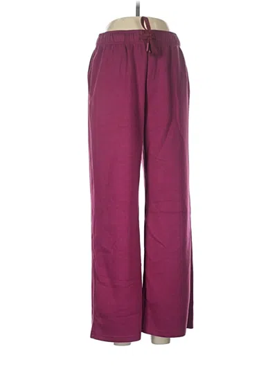 Pre-owned Pinspark Casual Pants In Burgundy