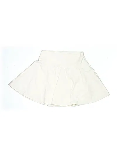 Pre-owned Pinspark Casual Skirt In White