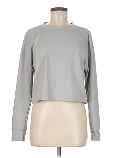 Pre-owned Pinspark Long Sleeve T-shirt In Gray