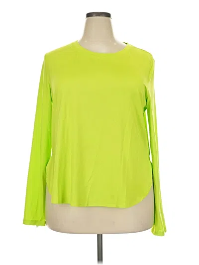 Pre-owned Pinspark Long Sleeve T-shirt In Green