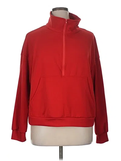 Pre-owned Pinspark Pullover Hoodie In Red