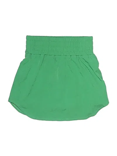 Pre-owned Pinspark Skort In Green
