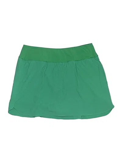 Pre-owned Pinspark Skort In Green