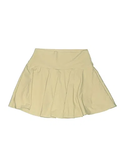 Pre-owned Pinspark Skort In Yellow
