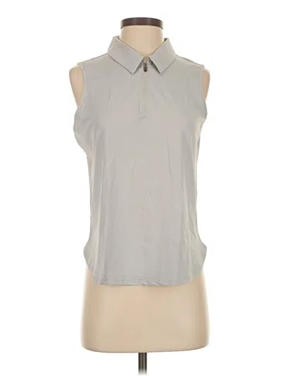 Pre-owned Pinspark Sleeveless Blouse In Gray