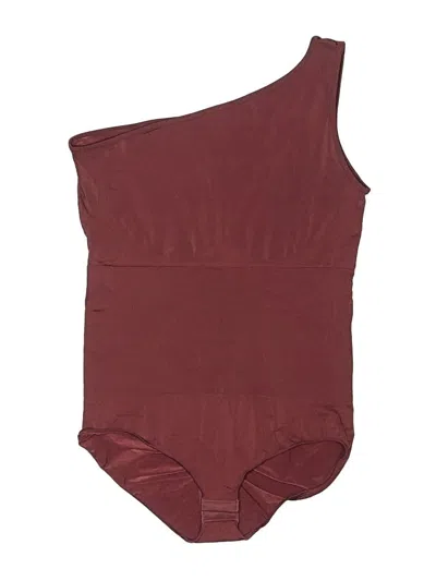 Pre-owned Pinsy Bodysuit In Burgundy