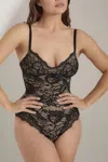 Pinsy Shaping Lace Shapewear Bodysuit