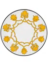 Pinto Paris Jaipur Porcelain Dinner Plate In Yellow