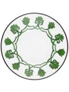 Pinto Paris Jaipur Porcelain Soup Plate In Green
