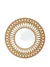 Pinto Paris Vannerie Dinner Plate (26cm) In Brown