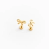 Pip Pop Bow Stud Earrings