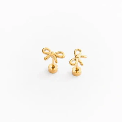Pip Pop Kids'  Bow Stud Earrings