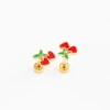 Pip Pop Cherries Stud Earrings