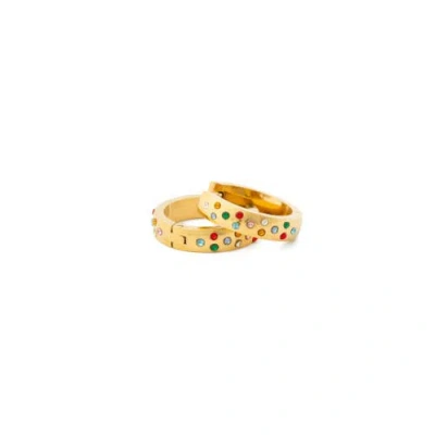 Pip Pop Kids'  Confetti Hoop In Multi