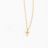 Pip Pop Cross Pendant Necklace