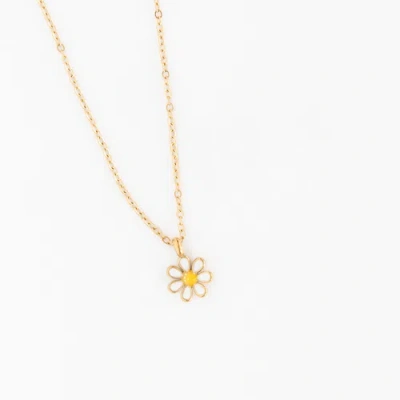 Pip Pop Kids'  Daisy Pendant Necklace