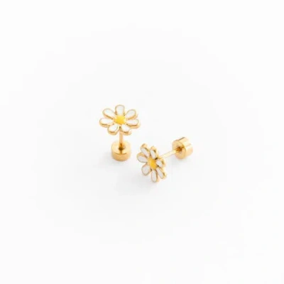 Pip Pop Kids'  Daisy Stud Earrings