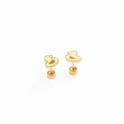 Pip Pop Kids'  Ducky Stud Earrings