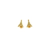 Pip Pop Eiffel Tower Stud Earrings In Gold