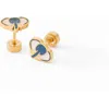 Pip Pop Elephant Stud Earrings In Gold