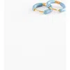Pip Pop Kids'  Enamel Hoop Earrings
