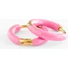 Pip Pop Kids'  Enamel Hoop Earrings