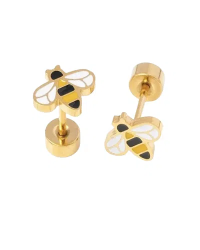 Pip Pop Girls' Bee Earring In Gold