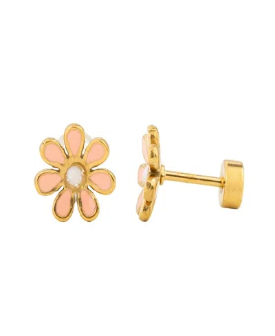 Pip Pop Kids' Girls' Daisy Earring In Gold