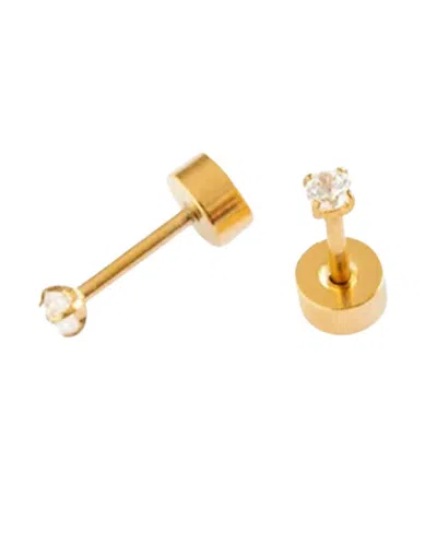 Pip Pop Kids' Girls' Mini Diamond Earring In Pattern