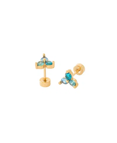 Pip Pop Kids' Girls' Ombre Gem Earring In Pink