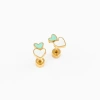 Pip Pop Heart Stack Stud Earrings