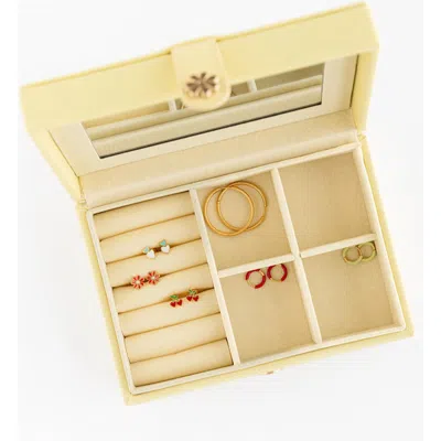 Pip Pop Kids'  Jewelry Box In Yellow