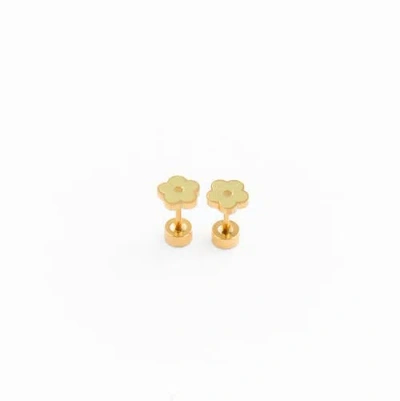 Pip Pop Kids'  Petite Flower Stud Earrings