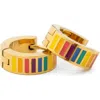 Pip Pop Rainbow Hoop In Multi