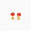 Pip Pop Rose Stud Earrings