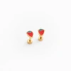 Pip Pop Strawberry Stud Earrings