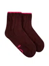 Pip Studio Cable-knit Socks In Brown
