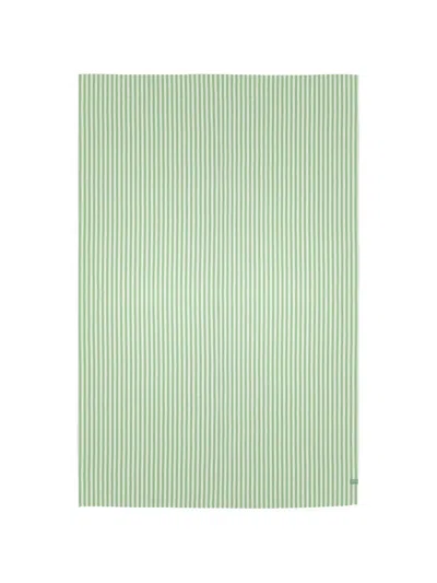 Pip Studio Cotton Striped Hom Table Cloth In Green