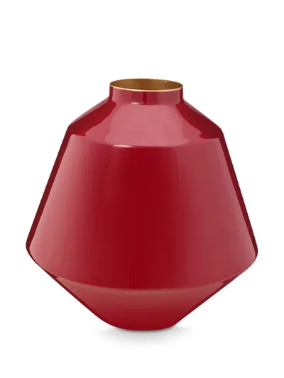 Pip Studio Dark Mid Vase In Red