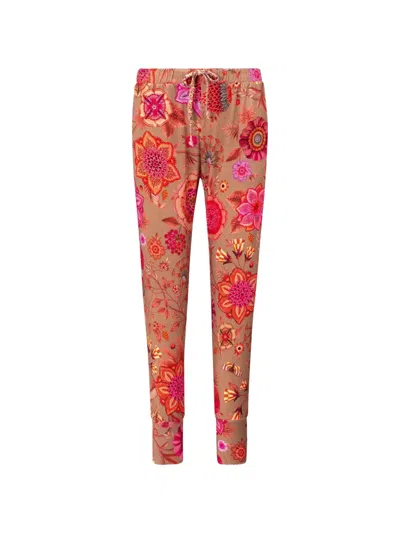Pip Studio Floral-print Drawstring Loungewear In Multi