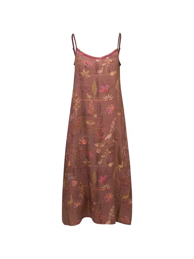 Pip Studio Floral Print Nightdresses In Brown
