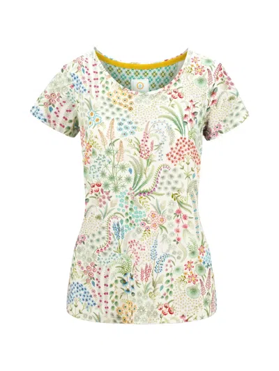 Pip Studio Floral-print T-shirt In Multi