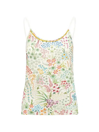 Pip Studio Floral Top In Multi