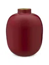Pip Studio Glossy-finish Vase In Red