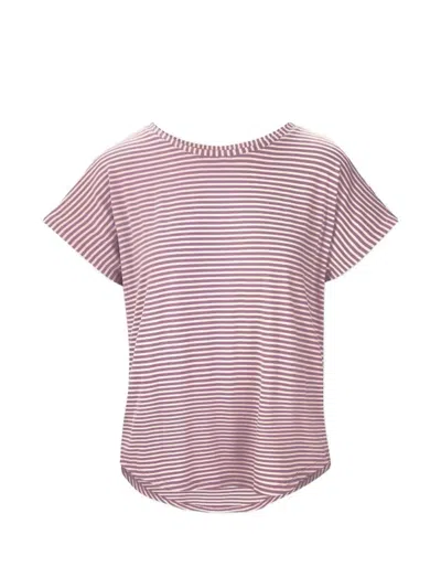 Pip Studio Little Sumo Stripe Short-sleeve T-shirt In Pink