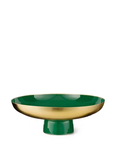 Pip Studio Low-height Metal Tray In Green