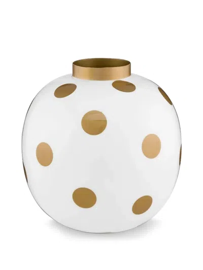 Pip Studio Polka-dot Vase In White