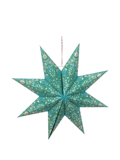 Pip Studio Star Decoration In Green