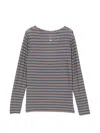 Pip Studio Striped Long-sleeve Top In Blue